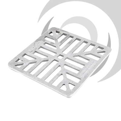 150mm x 150mm Aluminium Gully Grate