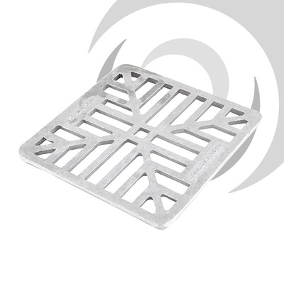 150mm x 150mm Aluminium Gully Grate