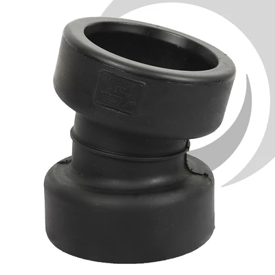 225mm ID Twinwall Drain Bend D/Socket 15deg Short Radius inc. seals