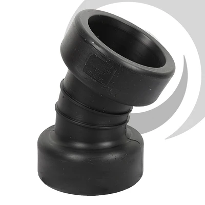 225mm ID Twinwall Drain Bend D/Socket 30deg Short Radius inc. seals