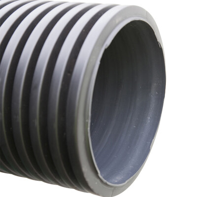 225mm ID Twinwall Plain Ended Pipe x6m
