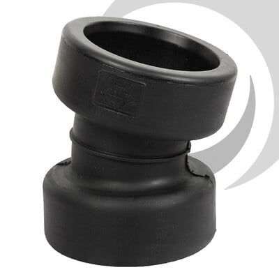 300mm ID Twinwall Drain Bend D/Socket 15 deg Short Radius inc. seals