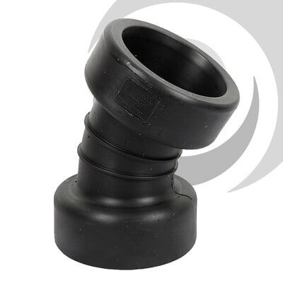 300mm ID Twinwall Drain Bend D/Socket 30 deg Short Radius inc. seals
