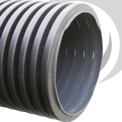300mm Perforated Twinwall P/E Pipe x6m