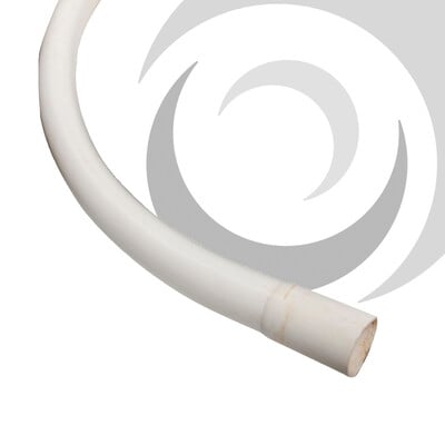 Hockey Stick: 32mm x 1.2m; White (to suit 37mm OD duct)