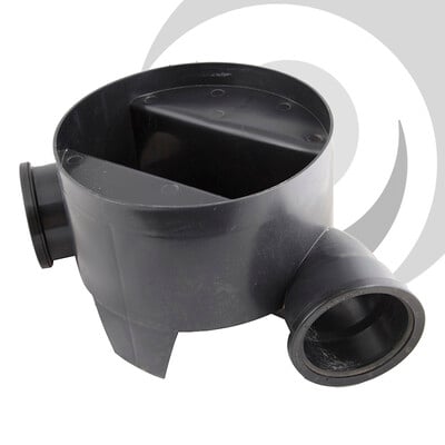 280mm Chamber Base 110mm Inlet 90deg Channel for installation to 0.6m