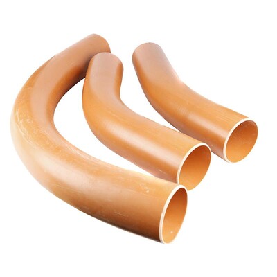 110mm UPVC P/Ended Bend Long Radius 45deg