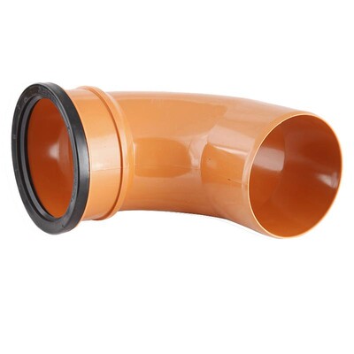 110mm UPVC Drainage S/Socket Bend 87.5deg