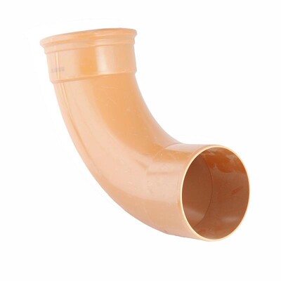 110mm UPVC Drainage S/Socket Rest Bend 87.5 deg