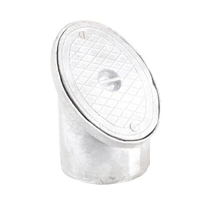 110mm Aluminium Rodding Eye 45deg