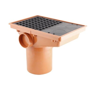 110mm Rectangular Hopper Head