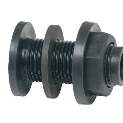 3/4" Plasson PP Tank Connector - Male Thread