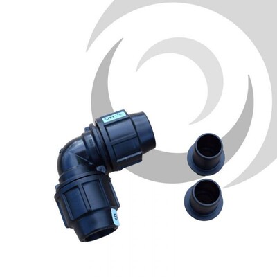 63mm PURITON Pipe Elbow 90deg; Type A