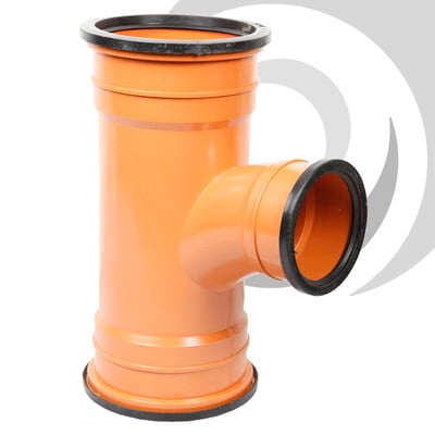 160/110mm UPVC T/Socket Unequal T Junction