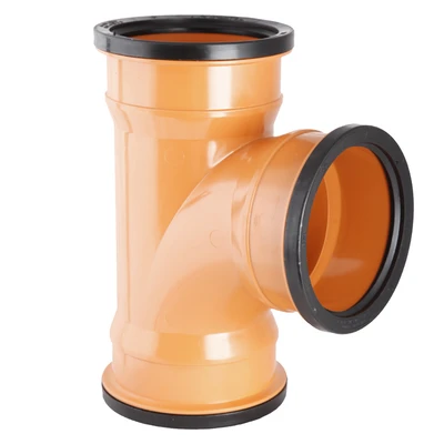 160mm UPVC Drainage Triple Socket T Junction