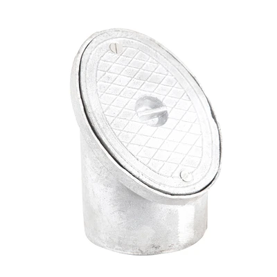 160mm Aluminium Rodding Eye 45deg