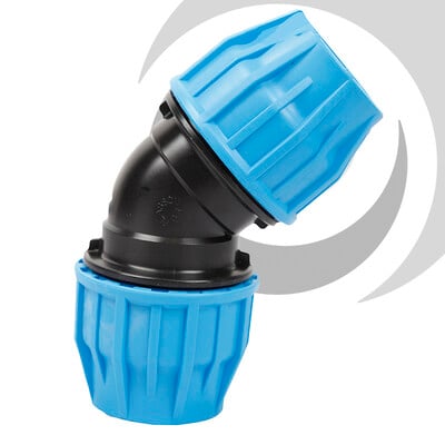 90mm Plasson 45deg Elbow