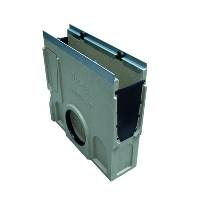 MULTIV+ 100mm W x 490mm D Sump Unit Stainless Steel x0.5m D400