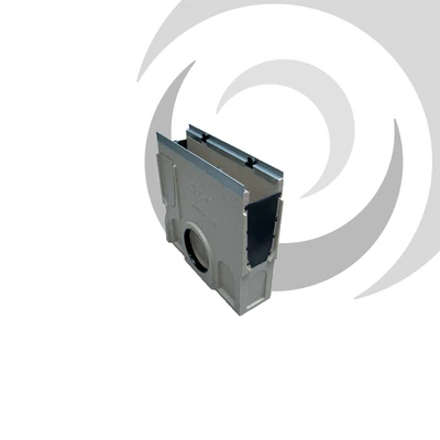 MULTIV+ 100mm W x 490mm D Sump Unit Stainless Steel x0.5m D400