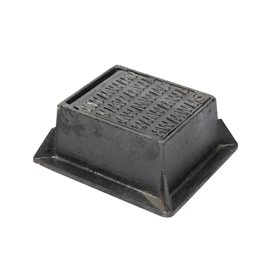 Ductile Iron Stop Tap Cover: 140 x 115mm; A15