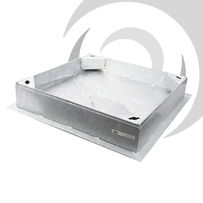 BLOCK PAVIOR Cover: 750 x 600 x 100mm; Galvanised Frame - 10 ton GLVW