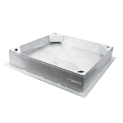 BLOCK PAVIOR Cover: 750 x 750 x 100mm; Galvanised Frame - 10 ton GLVW