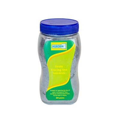 Drain Testing Dye Powder 200 grams - Blue