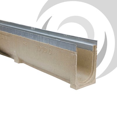 F100K 100mm W x 190mm D Polymer Channel x1m F900