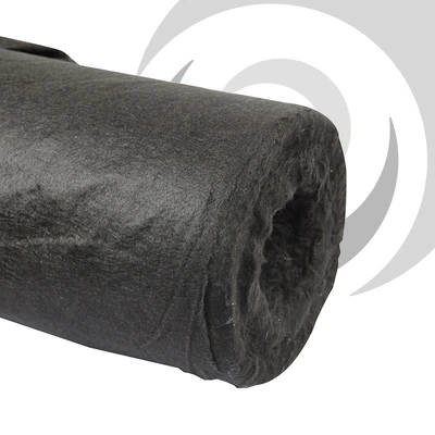 Woven Geotextile 4.5M x 100m Roll; Black - 76mm Core