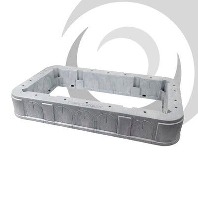 JMF Access Chamber 725x225x150mm BT Approved - Black