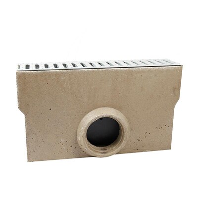 Polymer Concrete Sump Unit Driveway Duty c/w Galvanised A15 Grating
