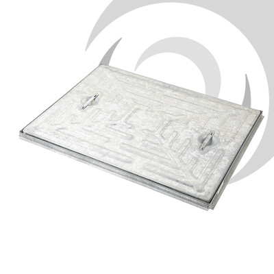Cover & Galv Frame 600 x 600mm; Light Duty