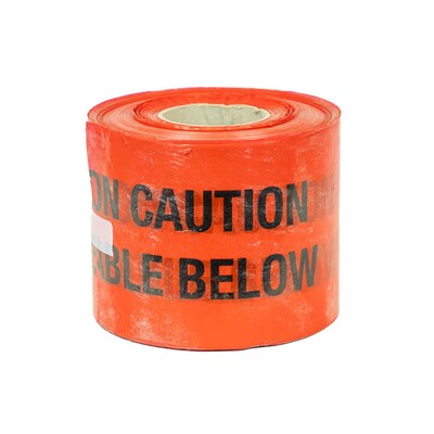 Underground Warning Tape - High Voltage (x365m) Red