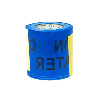 Underground Warning Tape - Water (x365m) BLUE