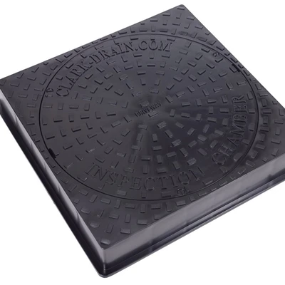 Polypropylene Cover & Frame: 450 x 450mm 3.5 Ton Square to Round