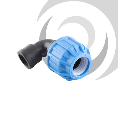 25mm x 1" Comp. 90deg Elbow FEMALE Thread