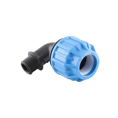 32mm x 1" Comp. 90deg Elbow MALE Thread
