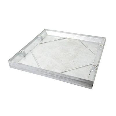 RECESSED SCREED Cover Galvanised: 750 x 600mm