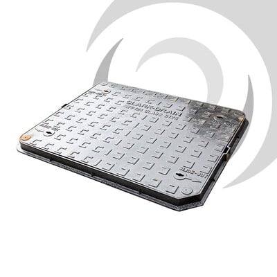 Ductile Iron Seal & Locked Cover & Frame: 600 x 600mm; 5 Ton
