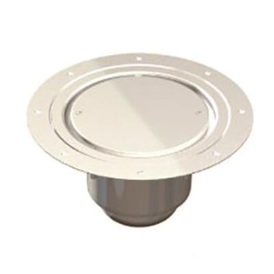 Kent 225mm dia Stainless Steel Trapped Gully