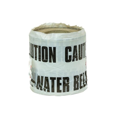 Underground Warning Tape - Non Potable Water White