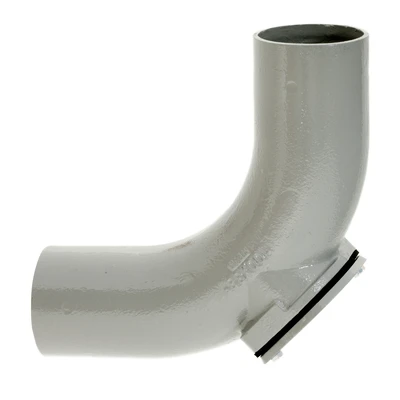 100mm Halifax HD Long Rad Access Bend 88deg; Grey