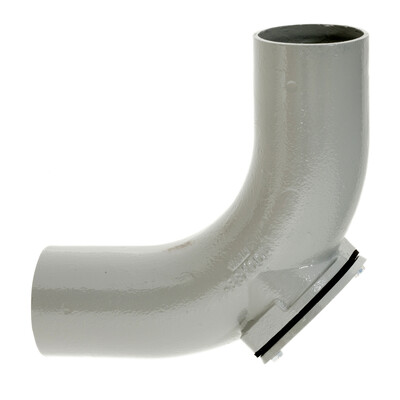 150mm Halifax HD Long Rad Access Bend 88deg; Grey