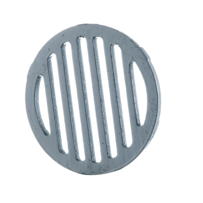 200mm Halifax HD Plain Grating; Grey