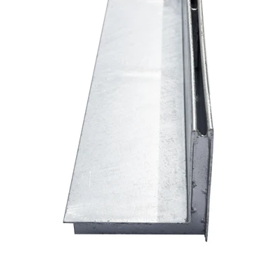 EUROSELF 100mm Galv. Single Side Slot Grate Grating x1m; C250 - 70mm Slot Height