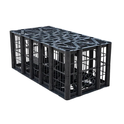 Storm Water Crate 20 tonne loading 1m x 0.5m x 0.4m. Including clips