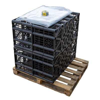 Soakaway Crate Kit, 4 x 20 tonne loading crates with clips, Geotextile, Joint & Duct Tape