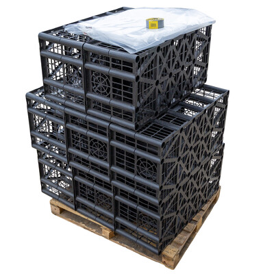 Soakaway Crate Kit, 8 x 60 tonne loading with clips, Geotextile, Joint & Duct Tape