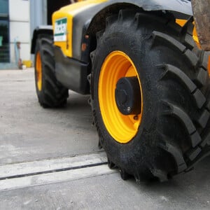 Slot Drain Swarm Aqua Heavy Duty Telehandler Concrete Yard