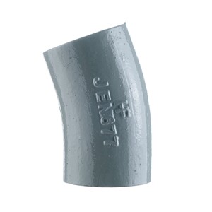 100mm Halifax HD Long Rad Bend 22deg; Grey